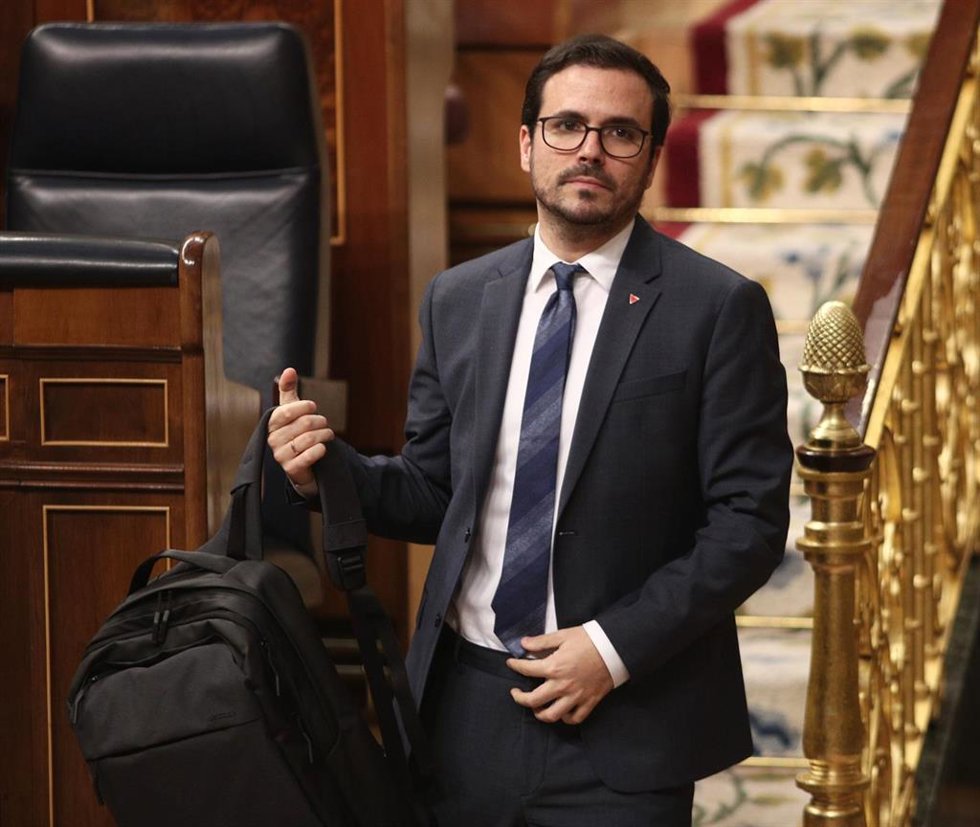 Archivo - El ministro de Consumo, Alberto Garzón.