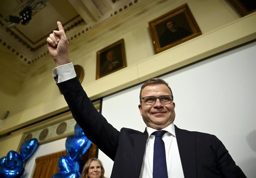 Petteri Orpo,líder de la Coalición Nacional en Finlandia