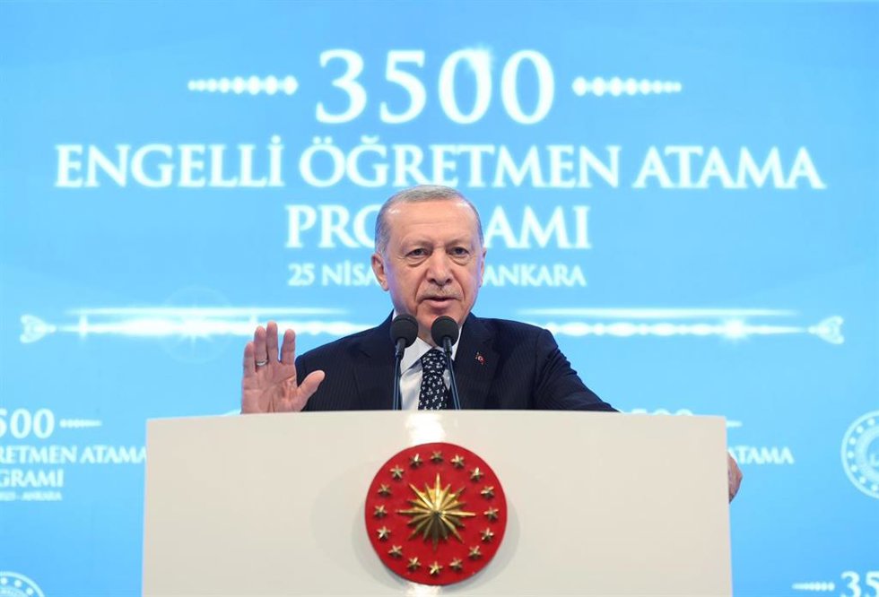 El presidente turco, Recep Tayyip Erdogan.