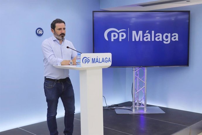 El secretario general del PP de Málaga, José Ramón Carmona.