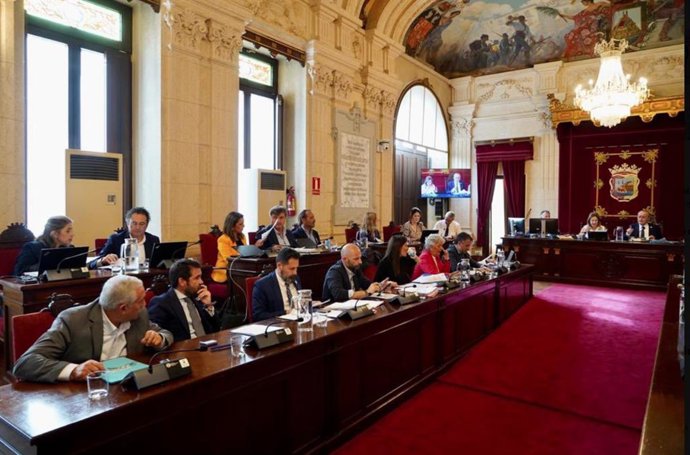 Pleno del Ayuntamiento de Málaga