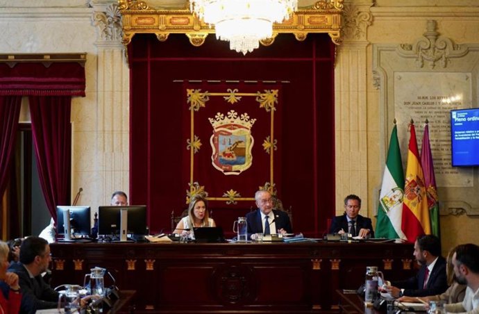 Pleno del Ayuntamiento de Málaga