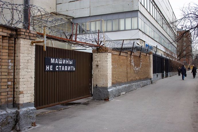 Archivo - Imagen de archivo de la prisión de Lefortovo, en Moscú, donde se encuentra encarcelado el periodista estadounidense Evan Gershkovich.