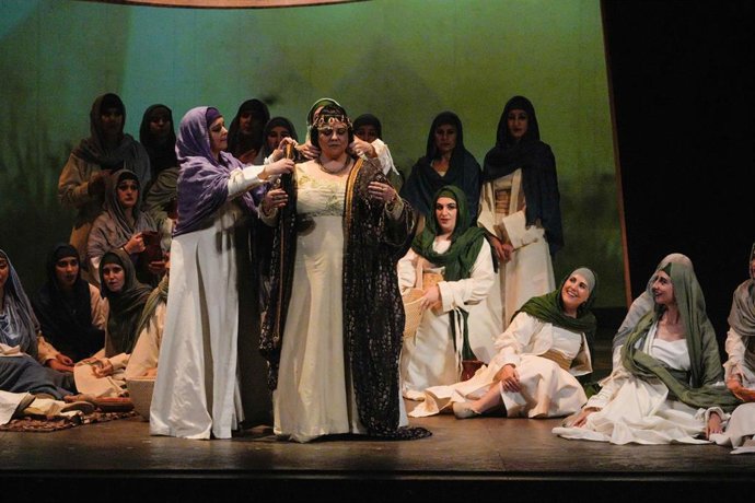 'Aida', Ópera De Verdi, En Una Representación Anterior.