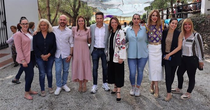 La delegada del Gobierno andaluz en Málaga, Patricia Navarro, en la clausura del programa de actividades del Ayuntamiento de Torrox por el Día de la Mujer.