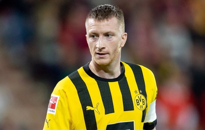 Archivo - FILED - 16 October 2022, Berlin: Borussia Dortmund's Marco Reus is pictured during the German Bundesliga soccer match between 1. FC Union Berlin and Borussia Dortmund. Reus returns for Saturday's Bundesliga match against Cologne and Gregor Kob