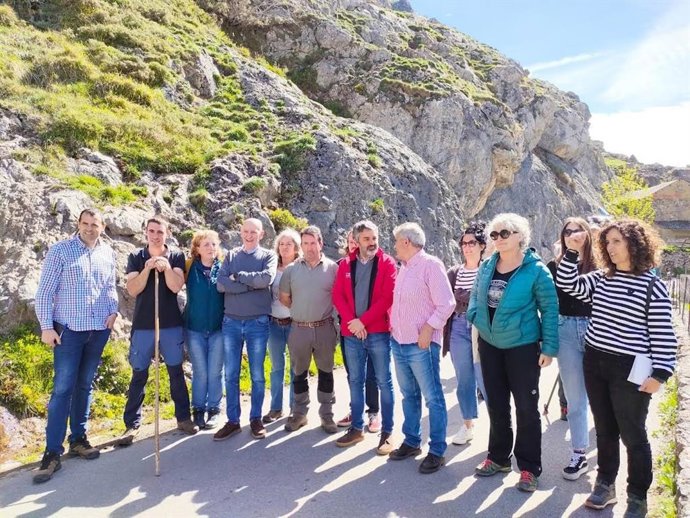 Alejandro Calvo, en el centro