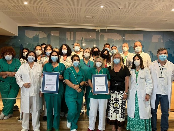 Sanitarios del Puerto del Mar con la certificación de calidad en Pediatría y Cardiología.