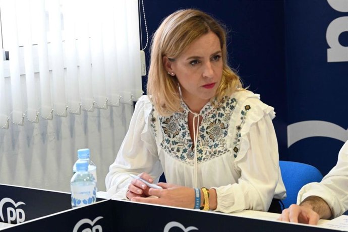 Archivo - Almudena Martínez, secretaria general del PP de Cádiz.