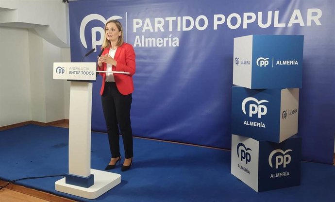 La portavoz del PP-A y parlamentaria andaluza, Maribel Sánchez Torregrosa.