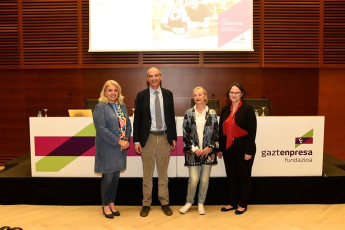 Presentación en San Sebastián de la Memoria 2022 de la Fundación Gaztenpresa