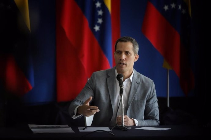 Archivo - Juan Guaidó, dirigente opositor de Venezuela