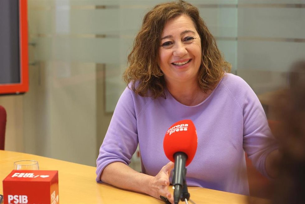 La presidenta del Govern, Francina Armengol