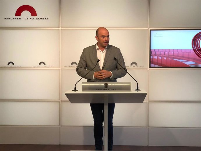 Archivo - El diputado del PSC en el Parlament Raúl Moreno en una imagen de archivo