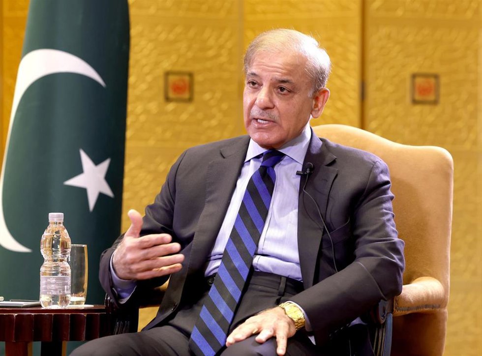 Archivo - El primer ministro de Pakistán, Shehbaz Sharif