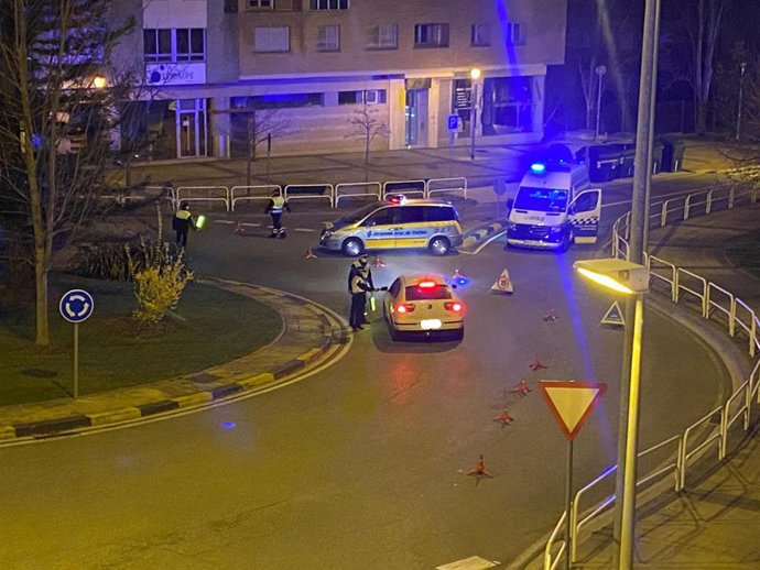 Imagen de un control de Policía Municipal