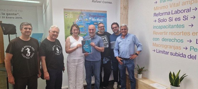 Presentación del respaldo de la coalición al Decálogo en Defensa del Mar Menor