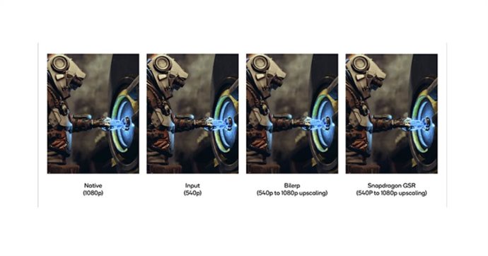 Qualcomm Snapdragon Game Super Resolution para móviles