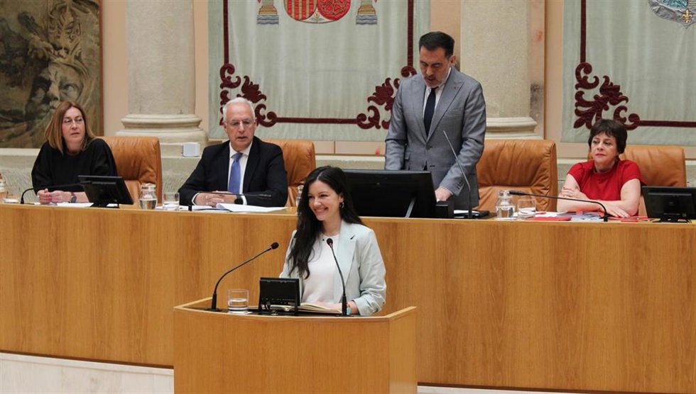 La diputada de Ciudadanos, Cristina Gómez