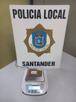 Hachís incautado al conductor