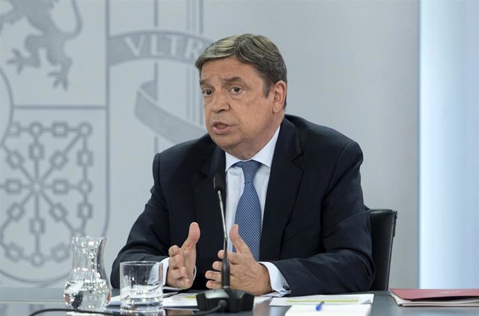 Archivo - El ministro de Agricultura, Pesca y Alimentación, Luis Planas.