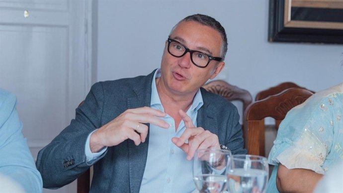 El portavoz parlamentario de Vox en Andalucía, Manuel Gavira.