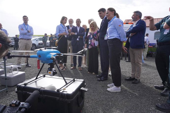 Pedro Fernández en el dispositivo de seguridad del Gran Premio de Jerez.