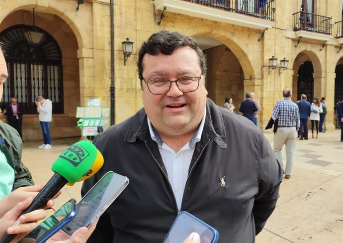 El concejal de Ciudadanos en el Ayuntamiento de Oviedo, Luis Pacho.