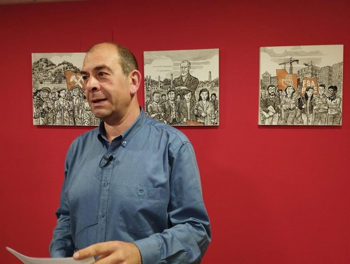 El secretario general de la Agrupación Socialista de Avilés y miembro del Comité Electoral de la FSA-PSOE, Luis Ramón Fernández Huerga.