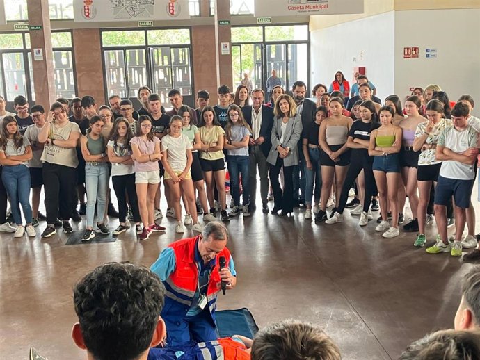 Jornada de primeros auxilios en Villafranca de Córdoba.