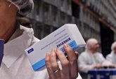 Foto: Sanidad recibe los 3,2 millones de dosis adquiridos a Hipra de la vacuna española contra la Covid-19