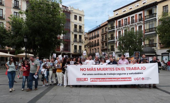 CCOO ha salido a la calle en las cinco provincias para exigir más prevención y un derecho real y efectivo a la salud laboral.