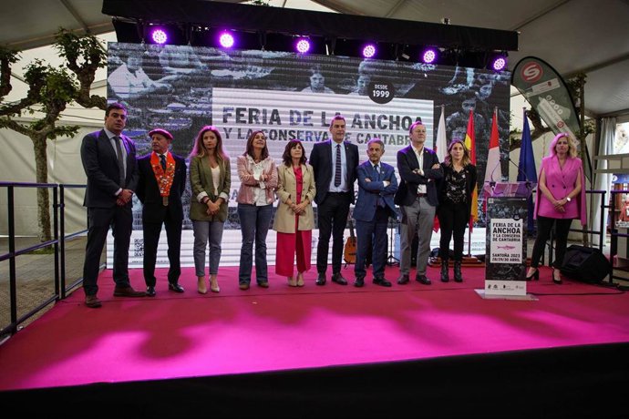 Inauguración de la XXIV Feria de la Anchoa y la Conserva de Cantabria