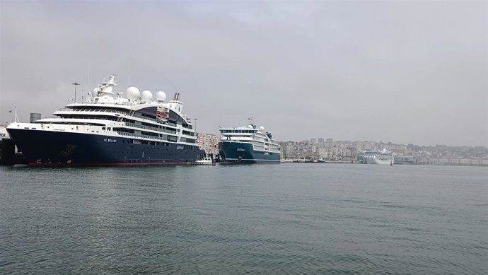 Cruceros de lujo en el Puerto de Santander