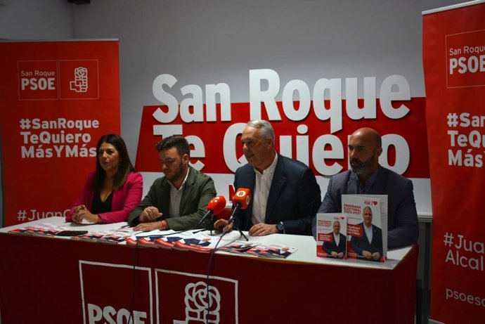 Ruiz Boix presentando su programa elecoral para San Roque.