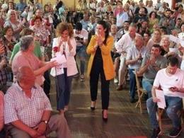 Presentación de la candidatura de Bella Canales (PSOE) a la Alcaldía de Lepe (Huelva)