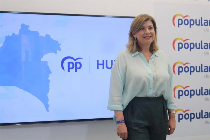La secretaria general del PP de Huelva, Berta Centeno.
