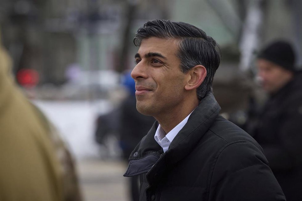 Archivo - El primer ministro de Reino Unido, Rishi Sunak