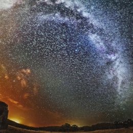 Foto de la exposición 'Extremadura buenas noches'