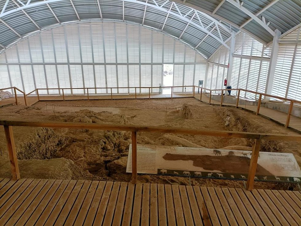 Archivo - Yacimiento de Fuente Nueva 3 en Orce (Granada), en imagen de archivo