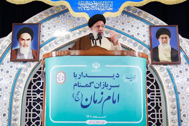 El presidente de Irán, Ebrahim Raisi