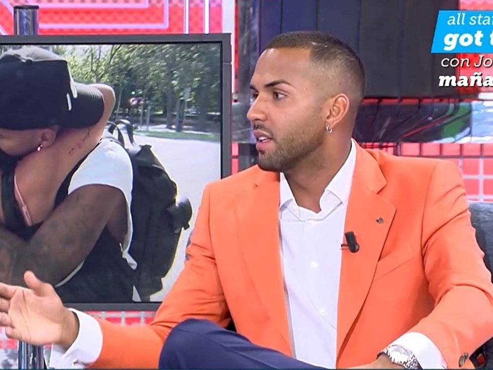 YULEN PEREIRA EN EL PLATÓ DE 'SÁLVAME DELUXE'