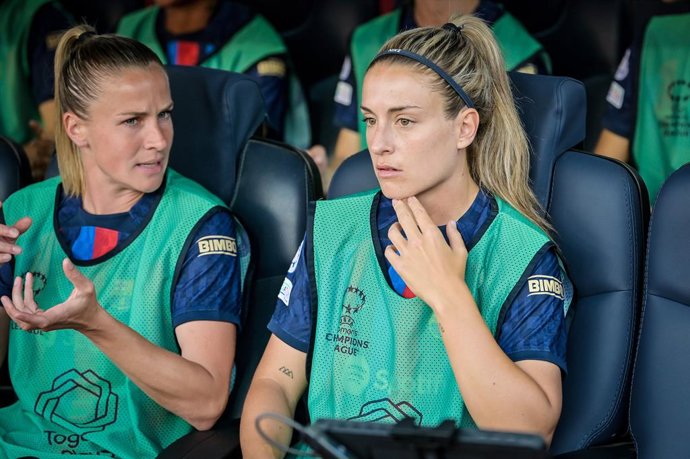 Alexia Putellas of Barcelona during the UEFA Women's Champions League, Semi-finals, 2nd leg football match between FC Barcelona and Chelsea FC on April 27, 2023 at Spotify Camp Nou stadium in Barcelona, Spain - Photo Felipe Mondino / LiveMedia / DPPI