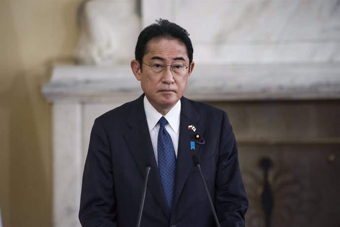 Archivo - El primer ministro japonés, Fumio Kishida