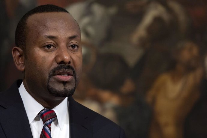 Archivo - February 6, 2023, Roma, Italia: The Nobel Peace Prize laureate, Ethiopia's Prime Minister Abiy Ahmed Ali attends a press conference at Chigi Palace in Rome, Italy, 06 February 2023.ANSA/MASSIMO PERCOSSI