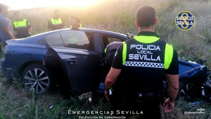 Sevilla.- Sucesos.- A disposición judicial el conductor ebrio detenido tras una persecución de más de 30 kilómetros