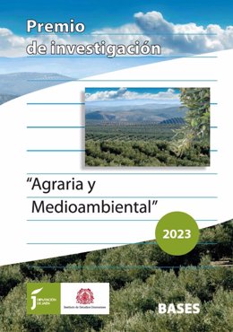 Cartel del Premio de Investigación Agraria y Medioambiental.