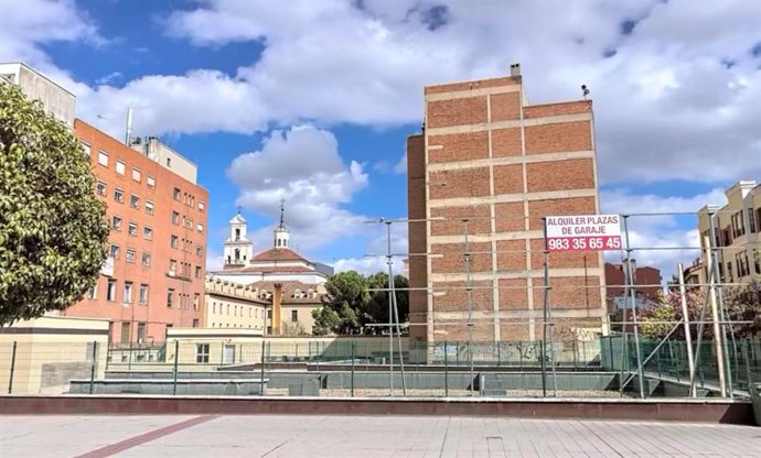 Parcela en la que el PSOE de Valladolid propone la construcción de un Centro de Vida Activa