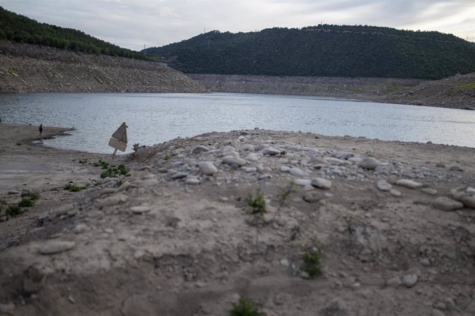 El embalse de Rialb este viernes