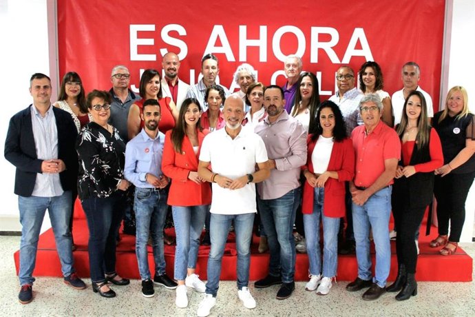 Candidatura del PSOE al Ayuntamiento de Santa Lucía
